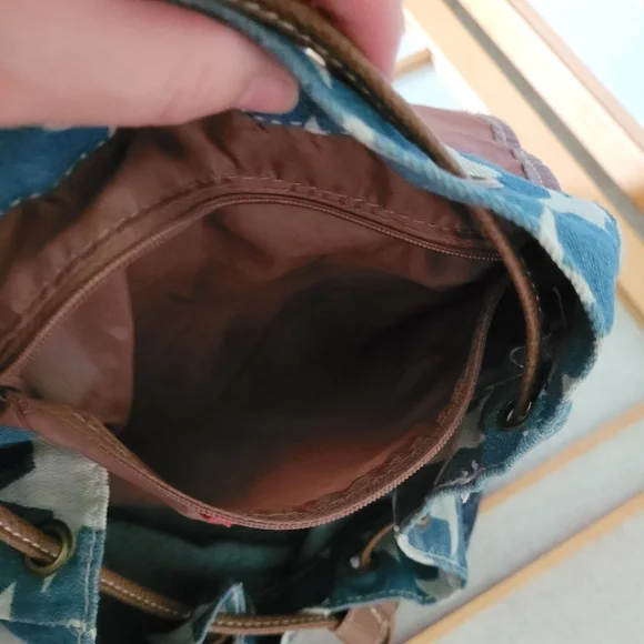 Vintage Union Bay backpack purse - Picture 5 of 7